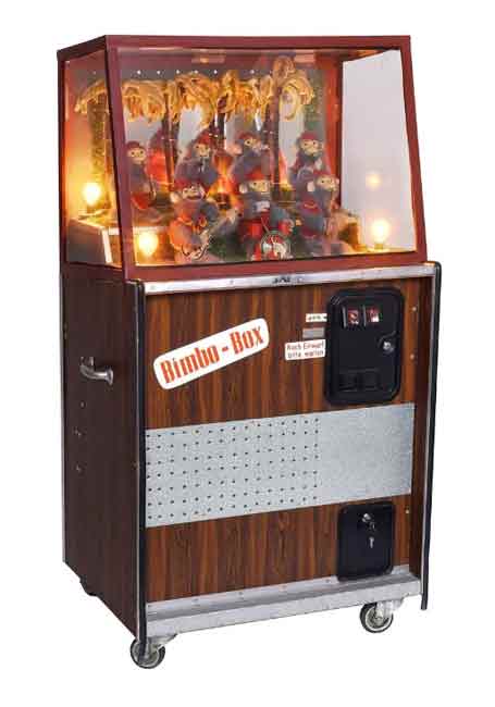 "Bimbo Box" with Seven Mechanical Monkeys